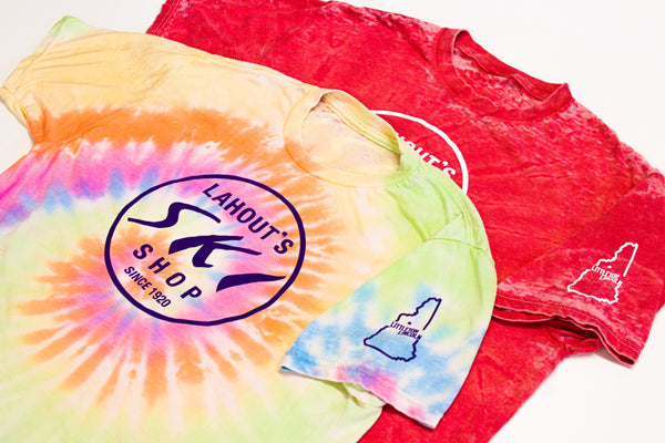 The Staple - Pastel Tie Dye – Lahout's - America's Oldest Ski Shop