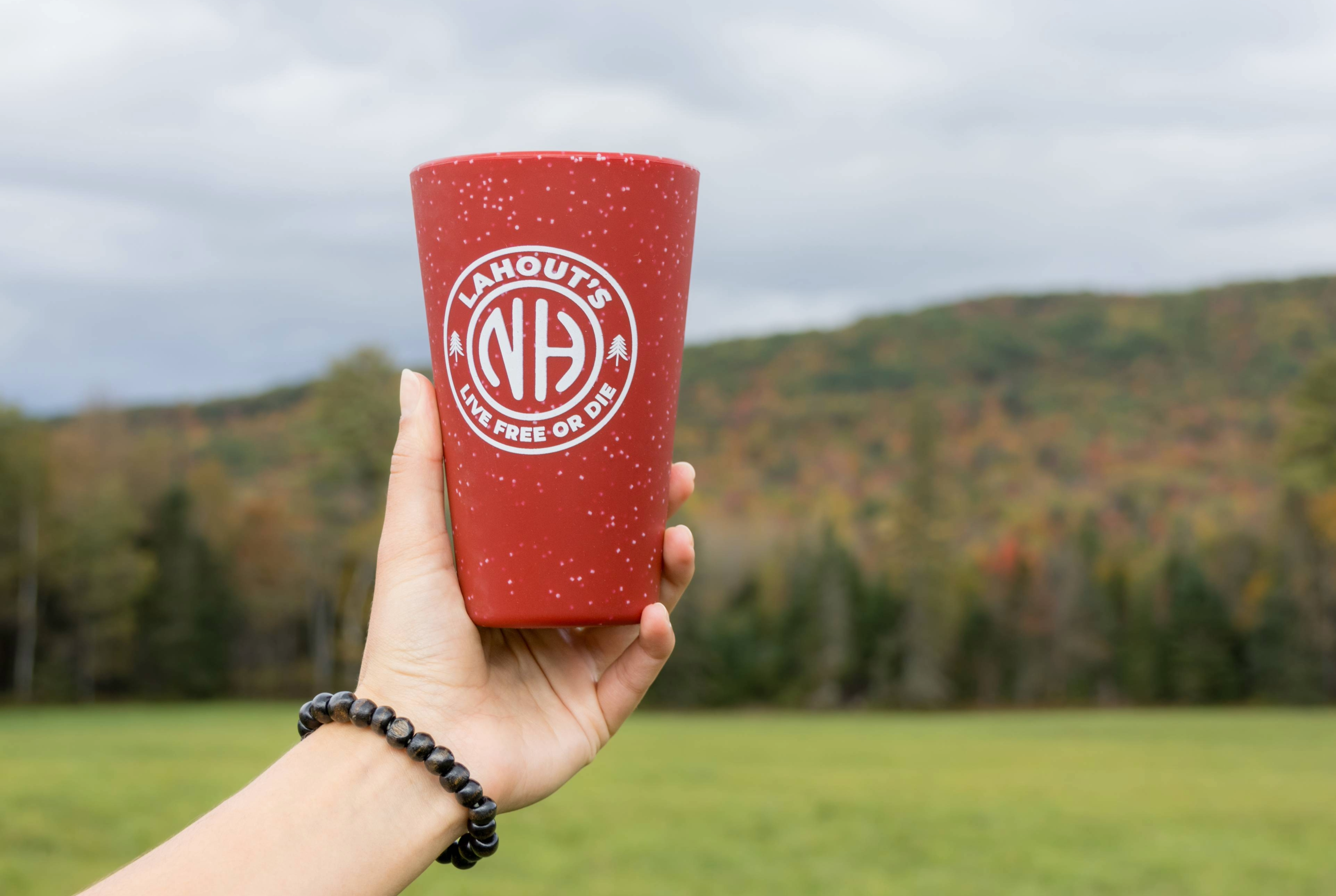 Todd Tumbler 16oz - Red Speckle