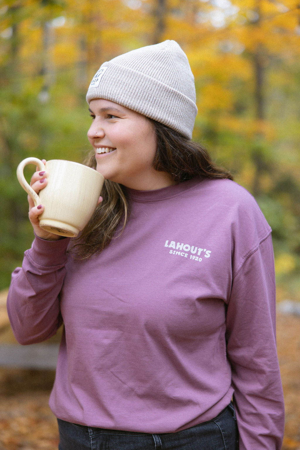 The Nessa Longsleeve - Plum