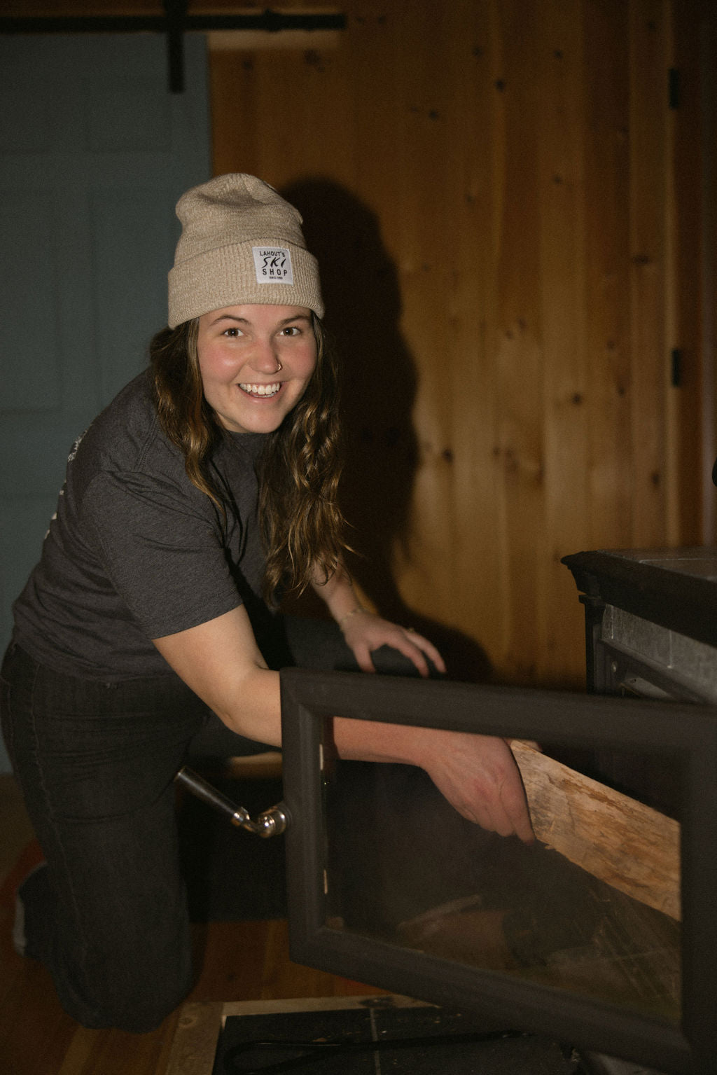 Ski Shop Beanie - Lichen