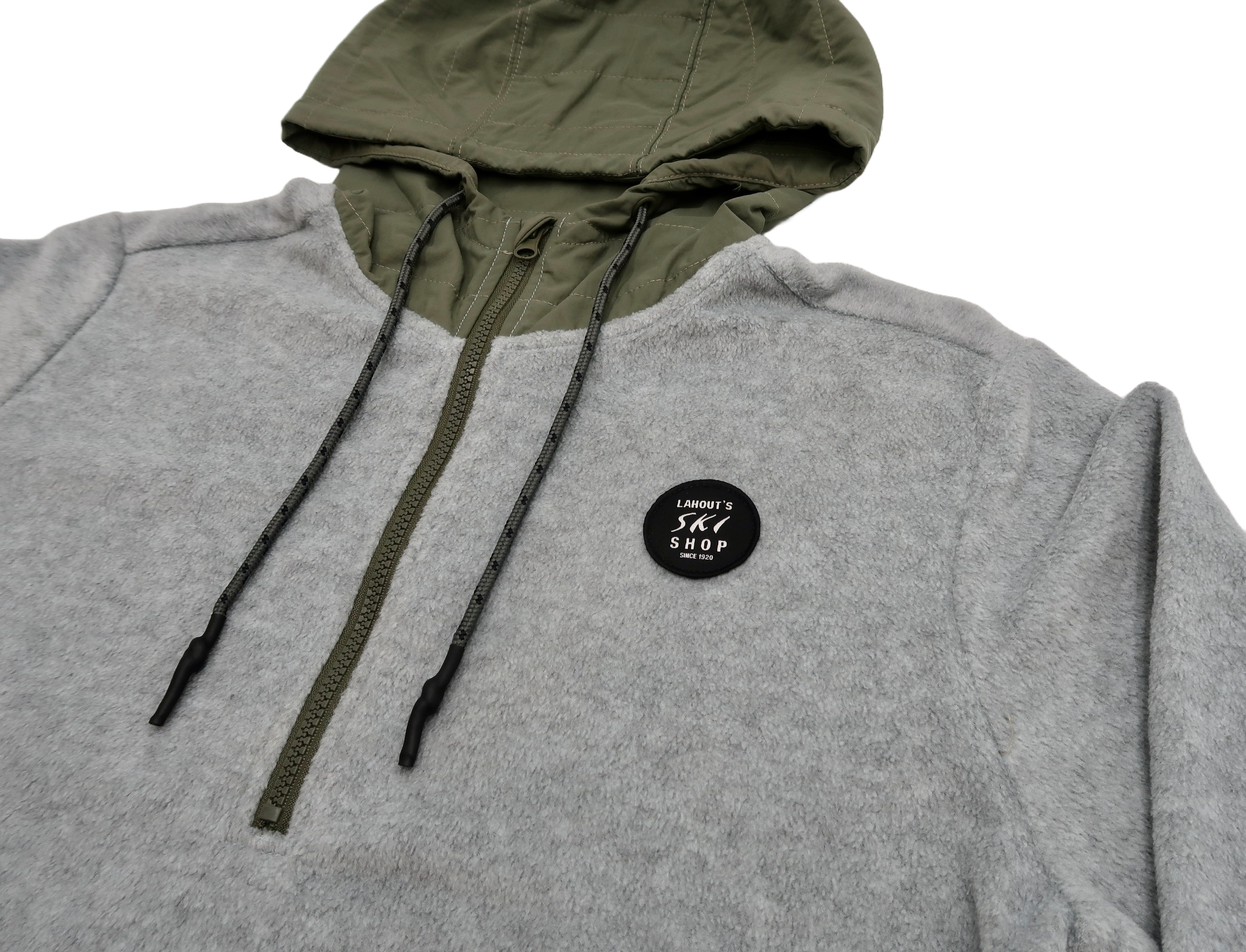 Polar Fleece 1/4 Zip - Heather Grey