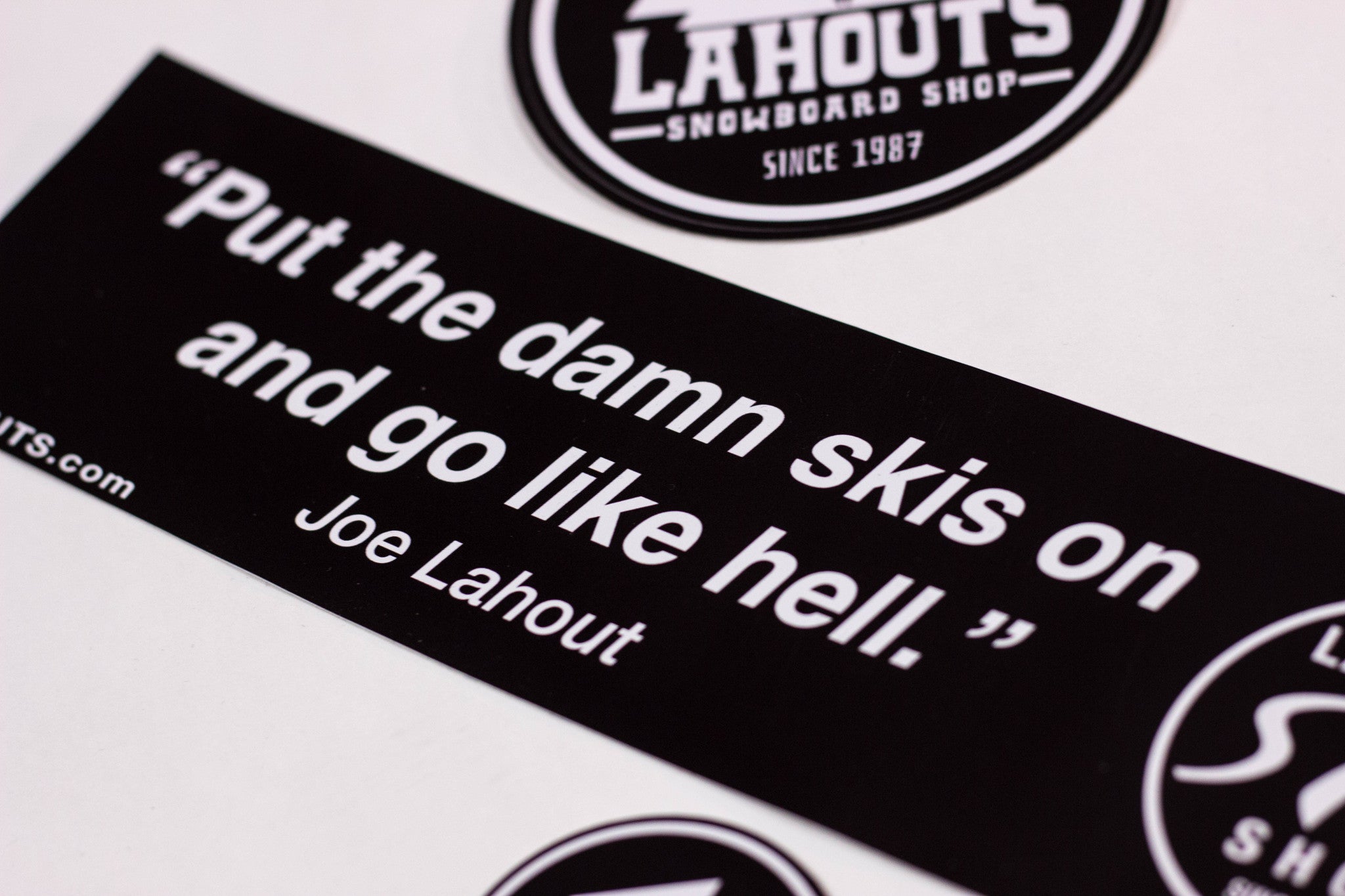 Joe Lahout + Board Shop Sticker Pack